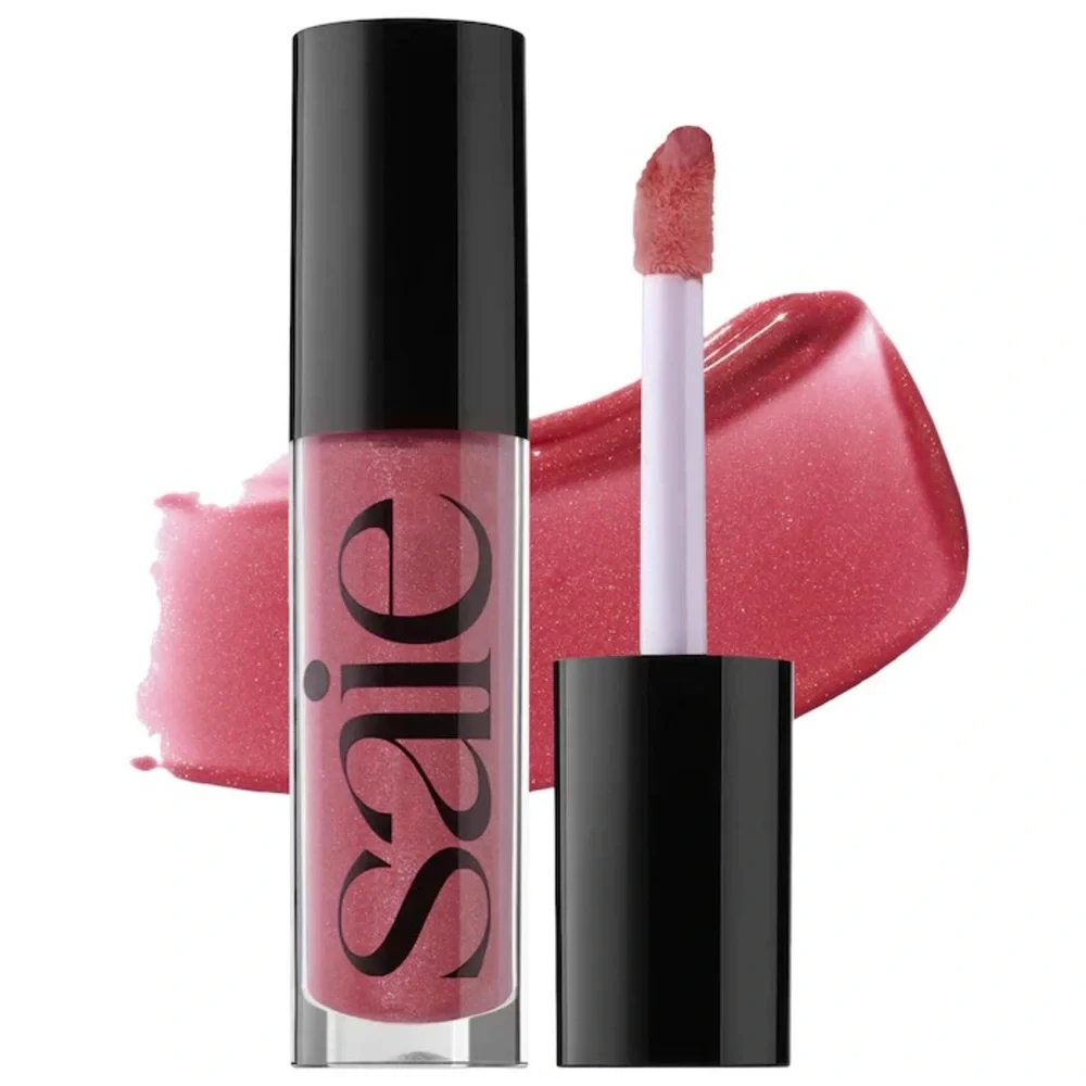 Nwt Saie Glossybounce™ High-Shine Hydrating Lip Gloss Oil - remix